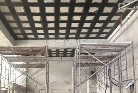 金昌免震碳纤维加固_不影响建筑正常使用！